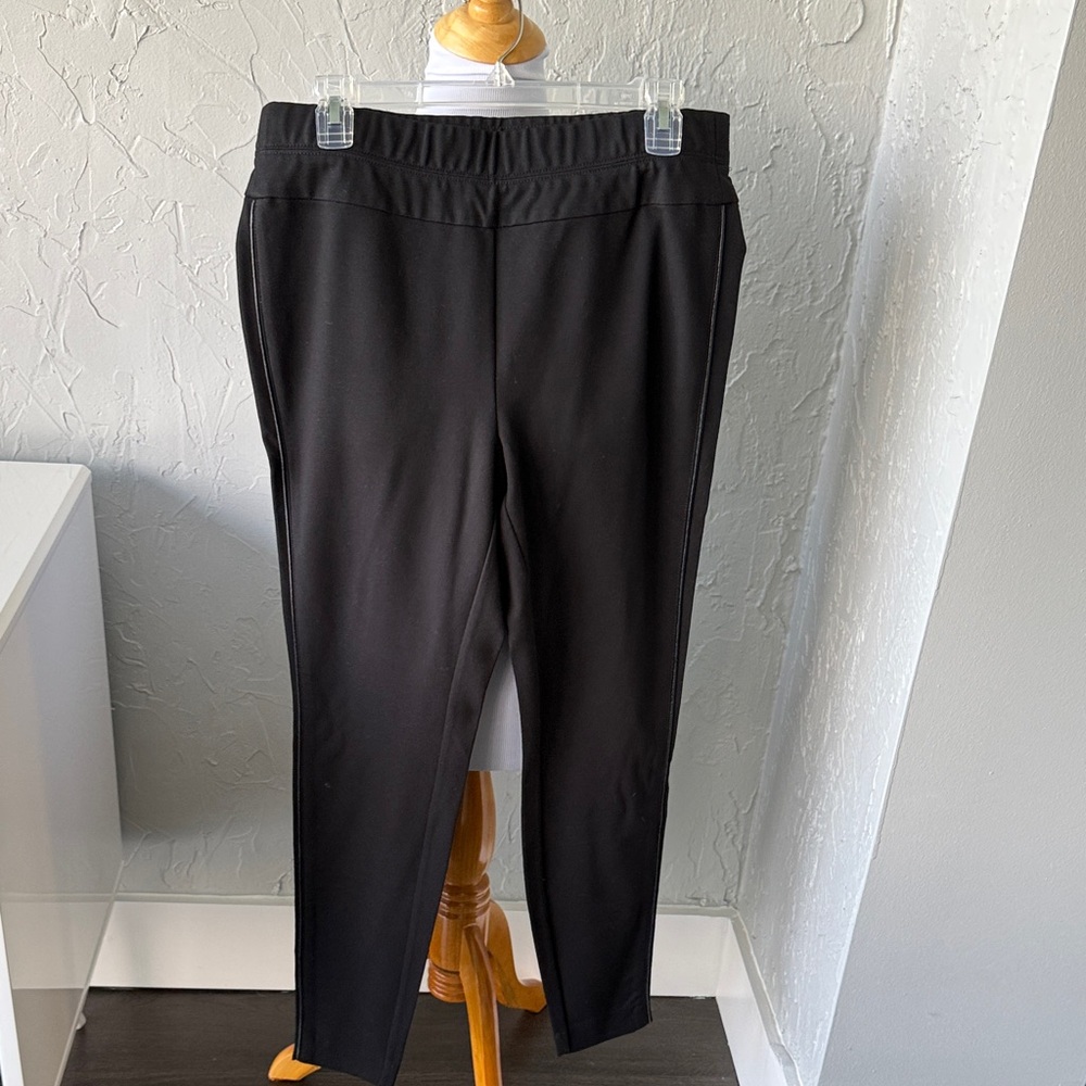NWT, J. Jill Ponte Leggings with pinstripe